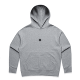 TOP TEN Women's Forged Hoodie (Red) - Grey - Front