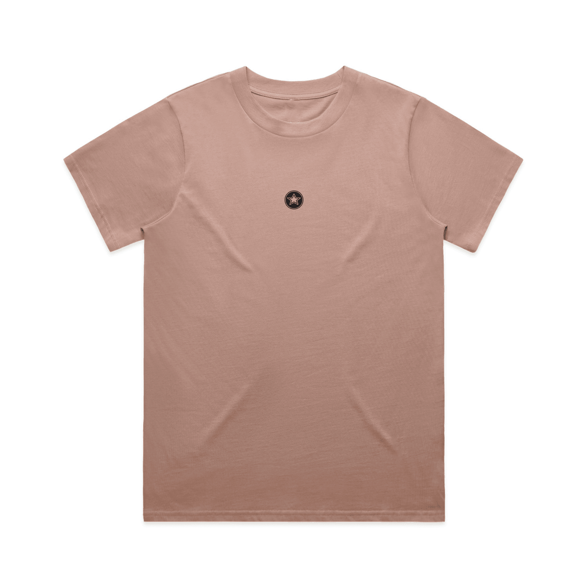 TOP TEN Women's Forged T-Shirt (Dusty Pink) - Front