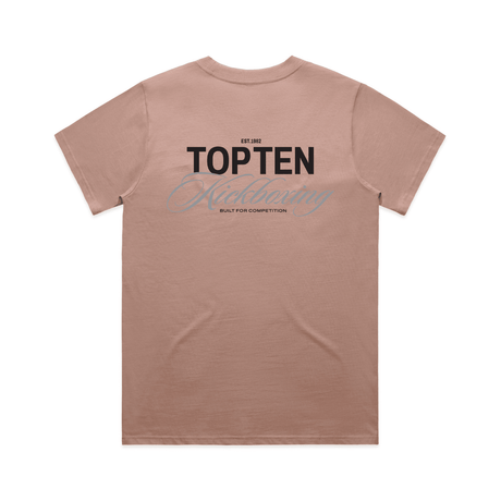 TOP TEN Women's Forged T-Shirt (Dusty Pink) - Back