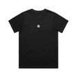 TOP TEN Women's Forged T-Shirt (Red) - Black - Front