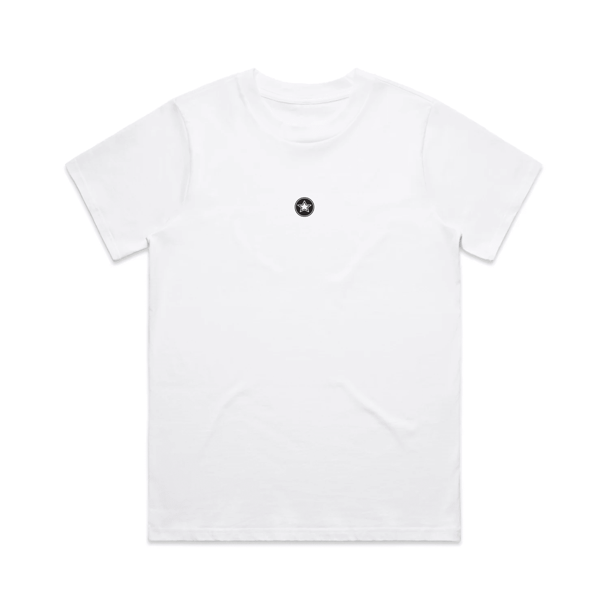 TOP TEN Women's Forged T-Shirt (Red) - White - Front