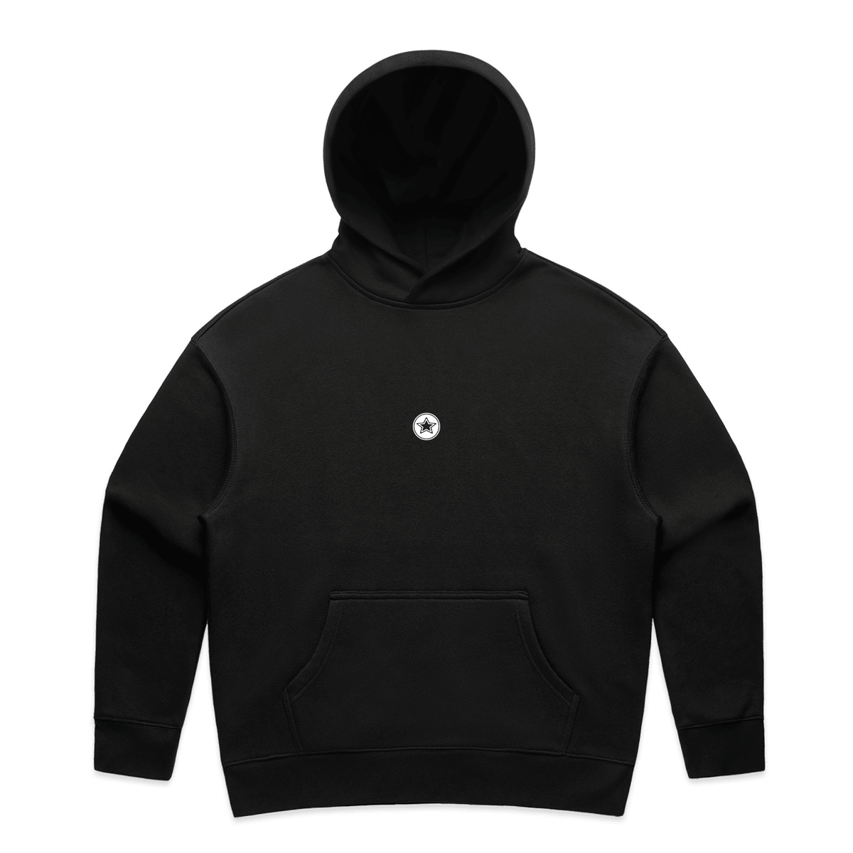 TOP TEN Women's Repeat Hoodie - Black - Front