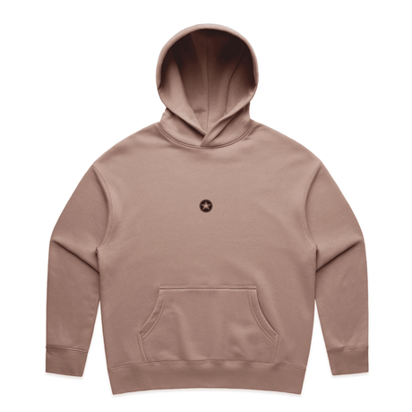 TOP TEN Women's Repeat Hoodie - Dusty Pink - Front