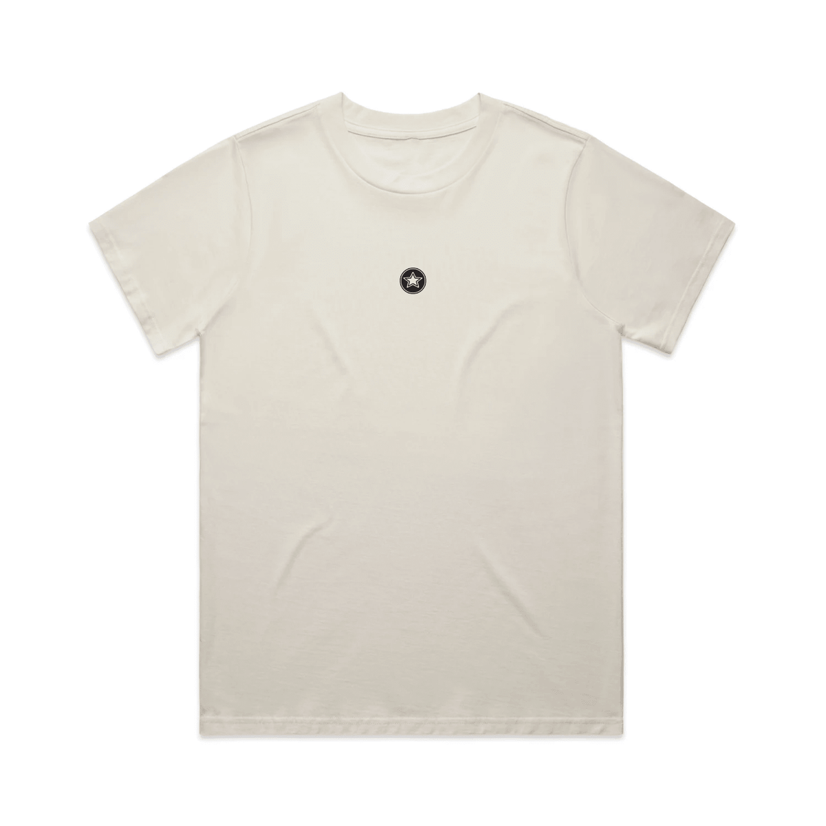 TOP TEN Women's Repeat T-Shirt - Cream - Front