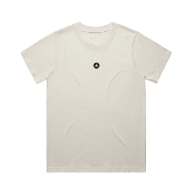 TOP TEN Women's Repeat T-Shirt - Cream - Front