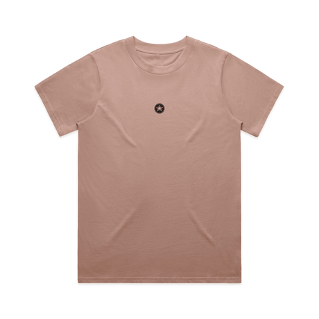 TOP TEN Women's Repeat T-Shirt - Dusty Pink - Front