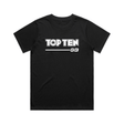 TOP TEN Women's Walkout T-Shirt - Black - Front