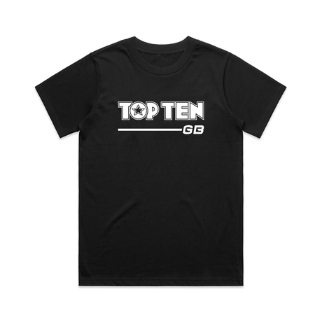 TOP TEN Women's Walkout T-Shirt - Black - Front