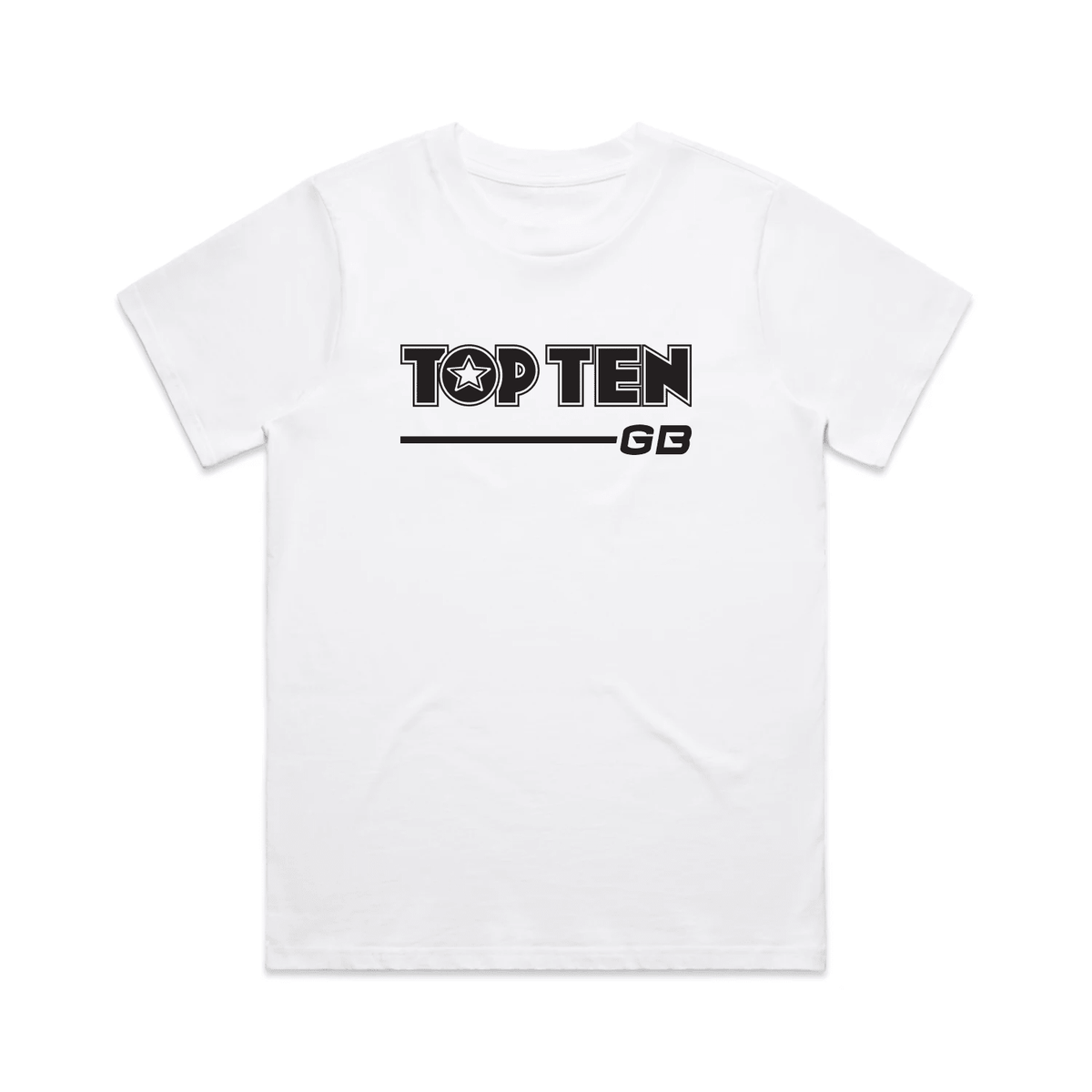 TOP TEN Women's Walkout T-Shirt - White - Front
