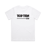 TOP TEN Women's Walkout T-Shirt - White - Front
